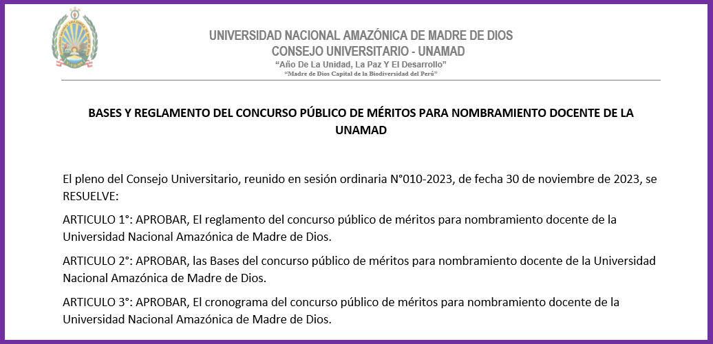 Comunicado