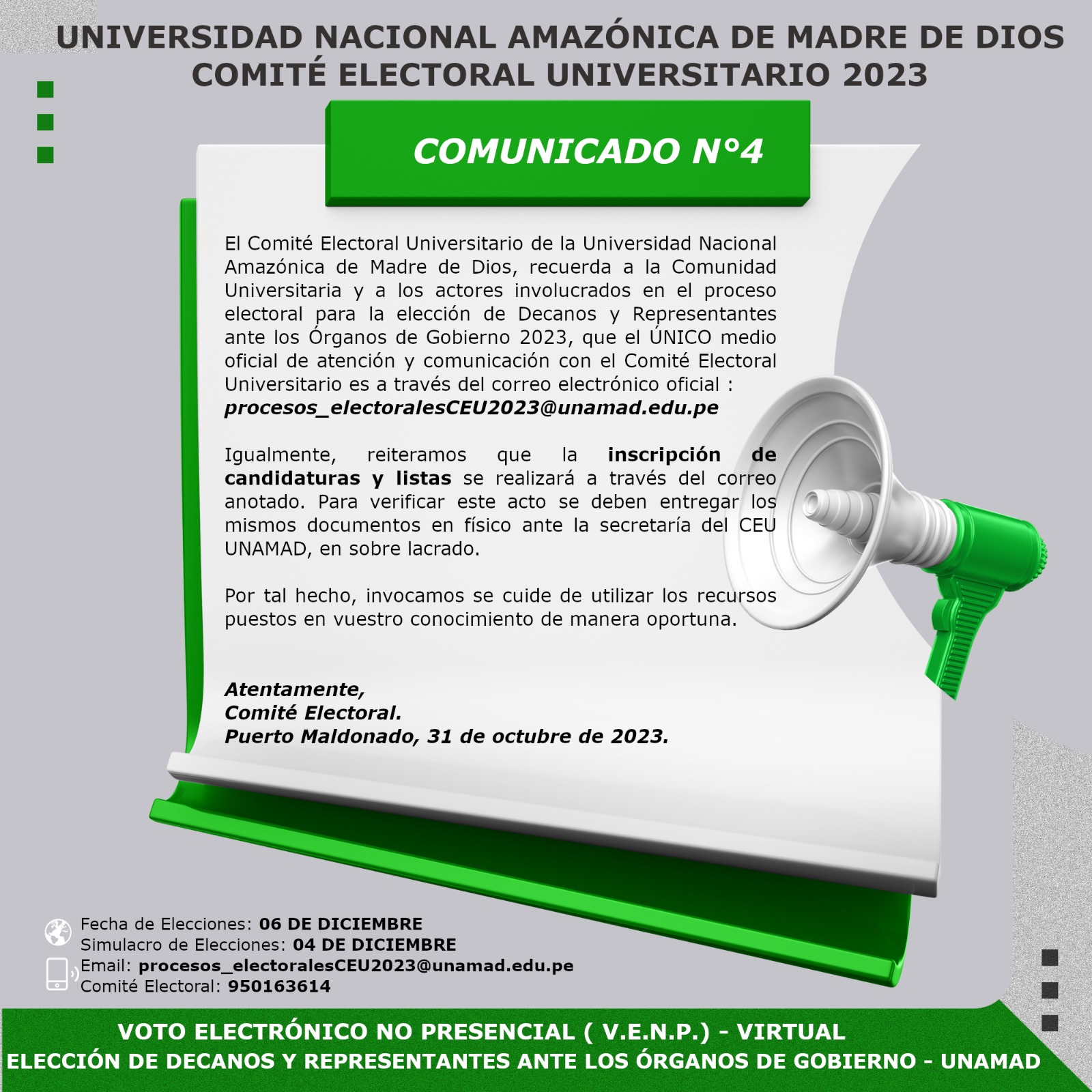 Comunicado
