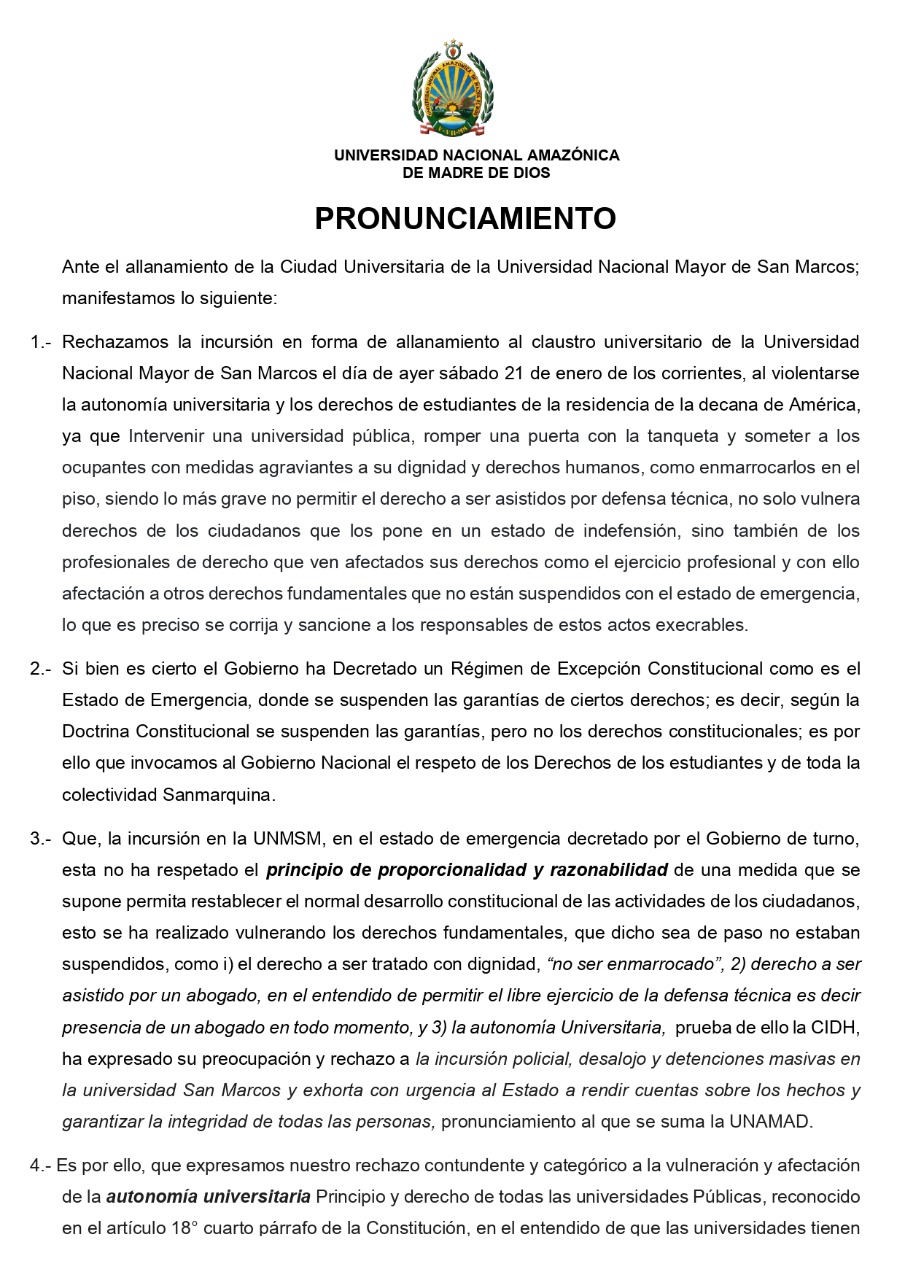 Comunicado