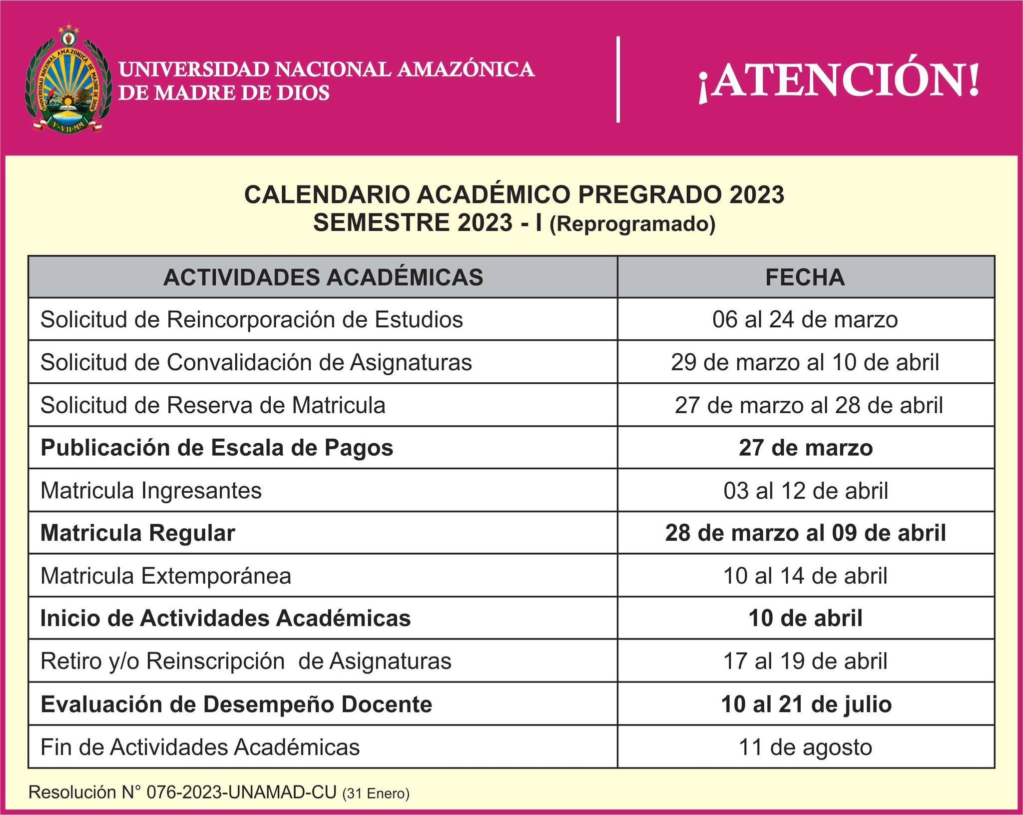 Comunicado