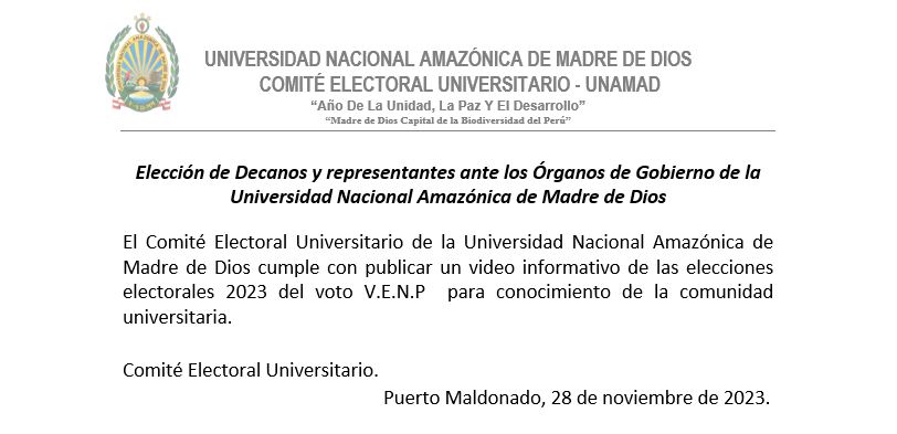 Comunicado